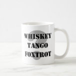 Militär WTF? Kaffe Mugg