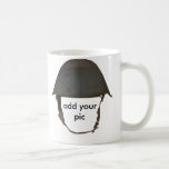 military helmet tasse à café