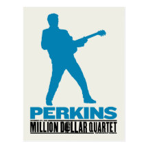 Miljon dollarkvartett Perkins Vykort