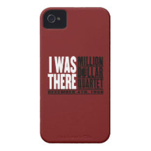 Miljon dollarkvartett "var jag där ", iPhone 4 Case-Mate case