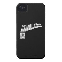Miljon dollarkvartettpiano - vit iPhone 4 case
