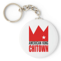MIMARE Keychain - amerikankung av Chi-Townen nyckelringar