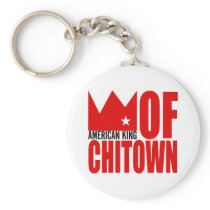 MIMARE Keychain - amerikankung av Chi-Townen nyckelringar