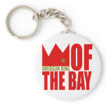 MIMARE Keychain - amerikankung av fjärden nyckelringar