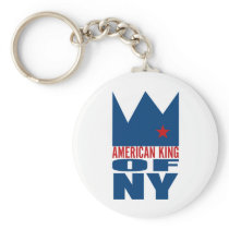 MIMARE Keychain - amerikankung av NY nyckelringar