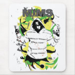 MIMARE Mousepad - Splatter - exklusiv Musmatta