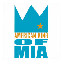 MIMAREaffischtryck - amerikankonung av MIA affischer