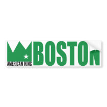 MIMAREbildekal - amerikankung av Boston bildekaler