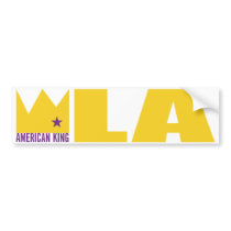 MIMAREbildekal - amerikankung av L.A. bildekaler