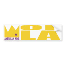 MIMAREbildekal - amerikankung av L.A. bildekaler