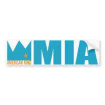 MIMAREbildekal - amerikankung av MIA bildekaler