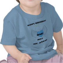 Min ängel 1st Födelsedag-Skräddarsy Tee Shirt
