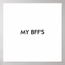 MIN BFF POSTERS