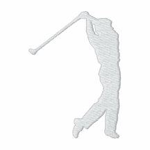 Min broderade ulljacka för sport Golf