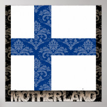 Min fädernesland Finland Posters