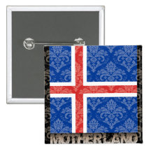 Min fäderneslandisland nål