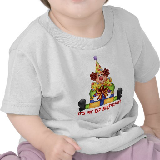 Min första födelsedagt-skjorta tee shirts