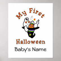 Min första Halloween Posters