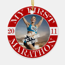 Min första maraton - 2011 juldekoration