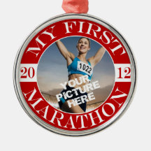 Min första maraton - 2012 jul dekorationer