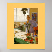 Min fru, Karin Posters