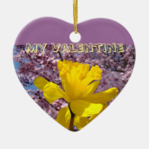 Min hängande prydnad för valentinen är min alltid julgranskulor