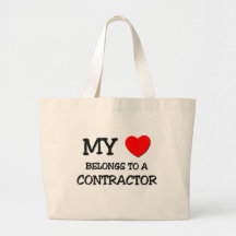 Min hjärta hör hemma till en LEVERANTÖR Tote Bag