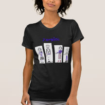 Min hooded Zombie Tshirts