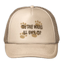 Min hund går All över mig Baseball Hat