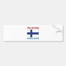 Min identitet Finland Bildekaler