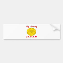 Min identitet Japan Bildekaler