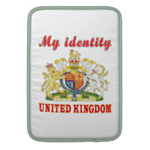 Min identitet United Kingdom MacBook Air Sleeves