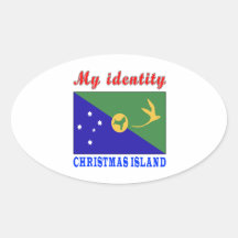 Min identitetsJulön Klistermärken