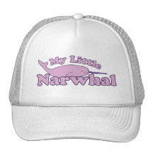 Min lite Narwhal parodi Trucker Kepsar