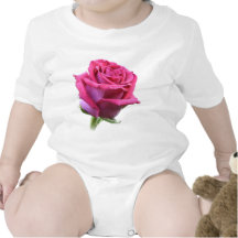 Min lite rosa rosknopp sparkdräkter