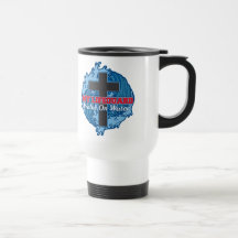 Min livräddare går på vatten kaffe muggar