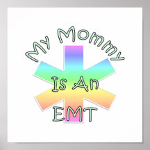 Min mamma är en EMT Affischer