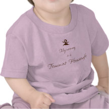 Min mamma är en feministisk hemmafru tröjor
