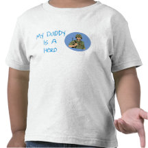 Min pappa är en skjorta för ungar för hjältearméso tee shirt