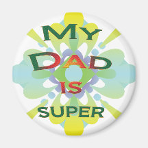 Min pappa är toppen kylskåpsnagnet