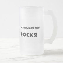 MIN politiskt partiagentSTENAR! Kaffe Koppar