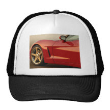 Min röda Corvette Keps