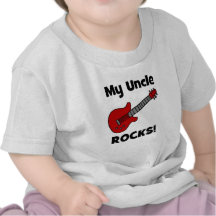 Min Uncle Vagga! med gitarren Tee Shirts