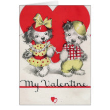Min valentin hälsningskort
