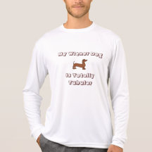 Min Wienerhund är den totalt Tubular långärmaden T-shirt