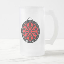 Mini- Dartboard Kaffe Mugg