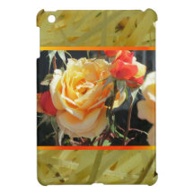 mini- fodral för iPad - gul ros