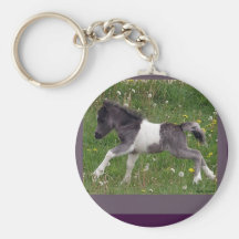 Mini- häst KeyChain Nyckel Ringar