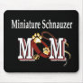 Miniature Schnauzer MOM Gifts Mouse Pads