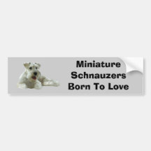 MiniatyrSchnauzerbildekal